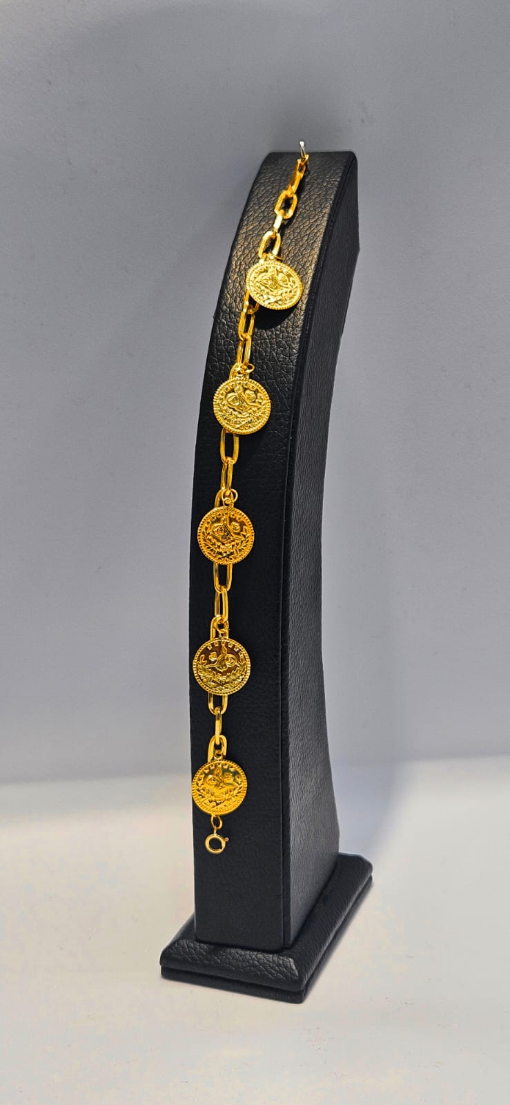 Gold Bracelet — edit name